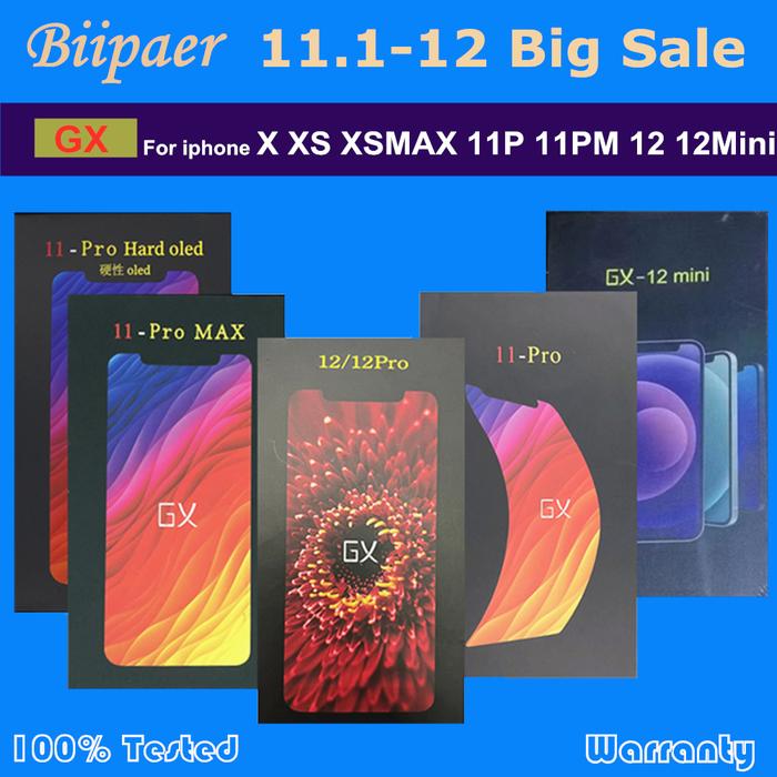 GX AMOLED LCD Pantalla Display For iphoneX XS XR XSMAX LCD Display