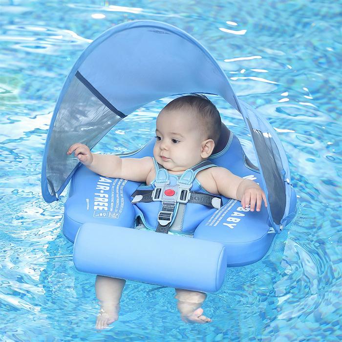 Mambobaby Baby Waist Floating Lying Swimming Ring Pool Toy Swimming