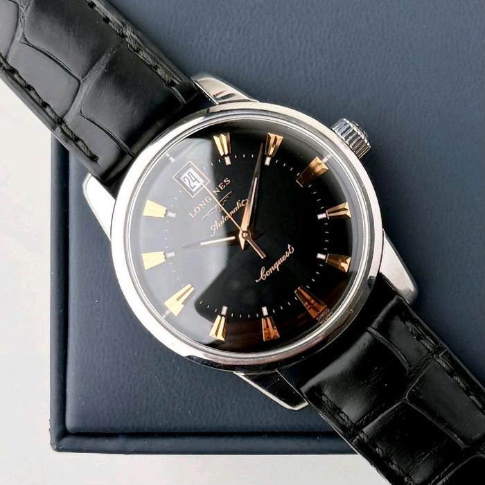 Longines Conquest Heritage Black
