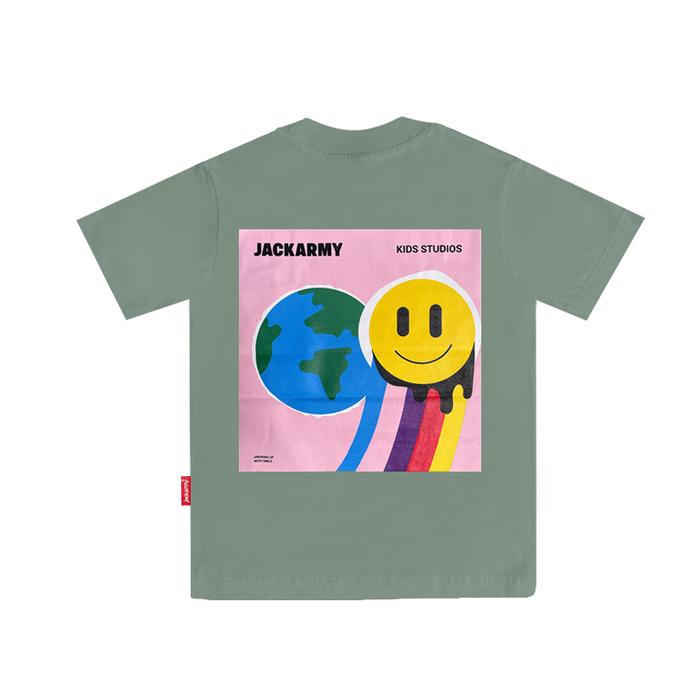 Jackarmy Kids - Tshirt Smile Rain Cotton Combed 24s