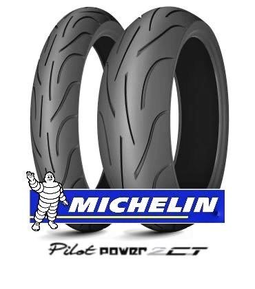 Ban Michelin Pilot Power 2CT 120/60-17 + 160/60-17 ( Paket Hemat Depan Belakang )