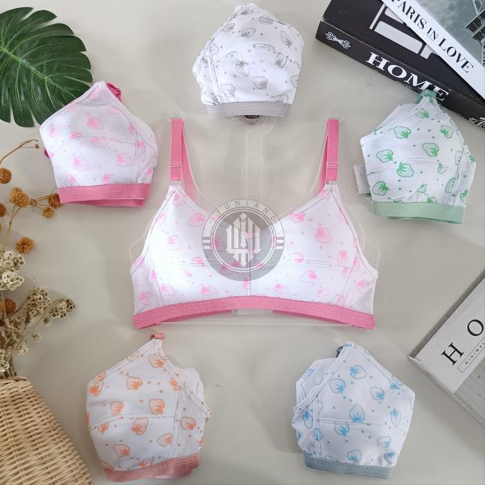 1 LUSIN BRA REMAJA ABG PRINTING Bh Motif