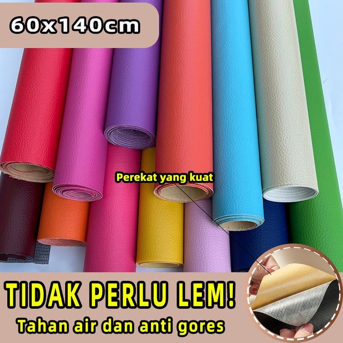 [ukuran kecil] kulit kursi sofa rekat sticker kulit kulit sofa tempel