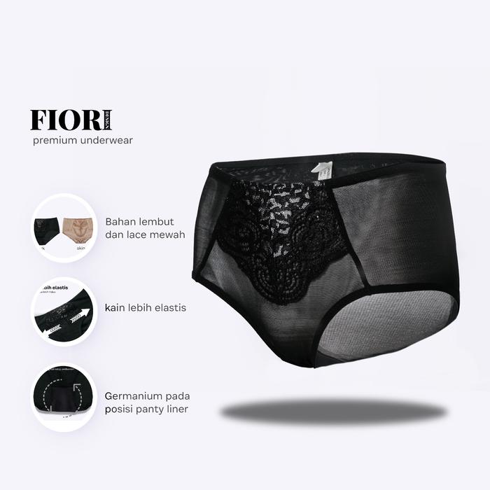 Graziella Panty by Fiori // Celana dalam stretch dengan germanium // Celana fiori