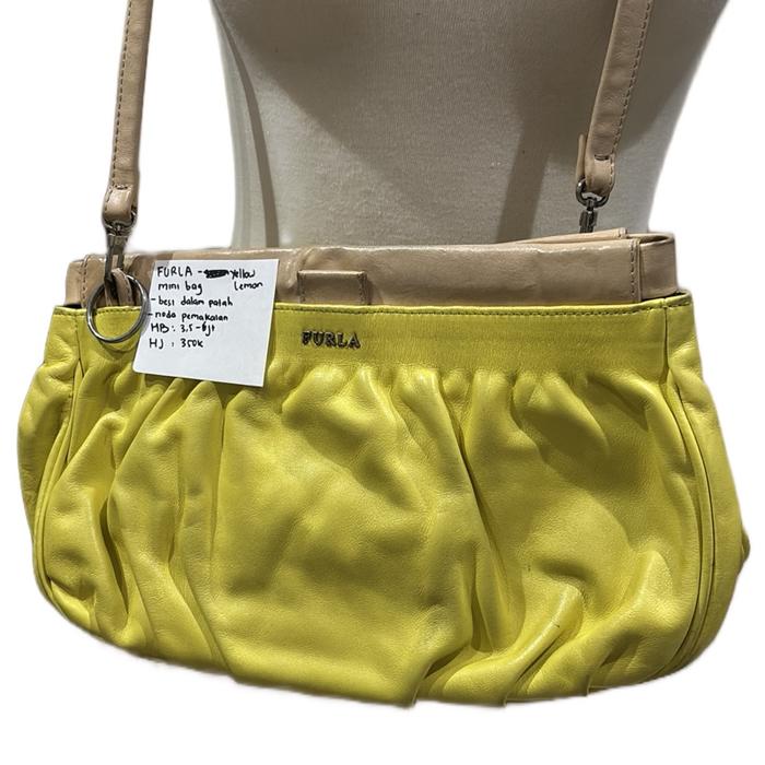 LEMON MINI BAG tas wanita kecil kuning