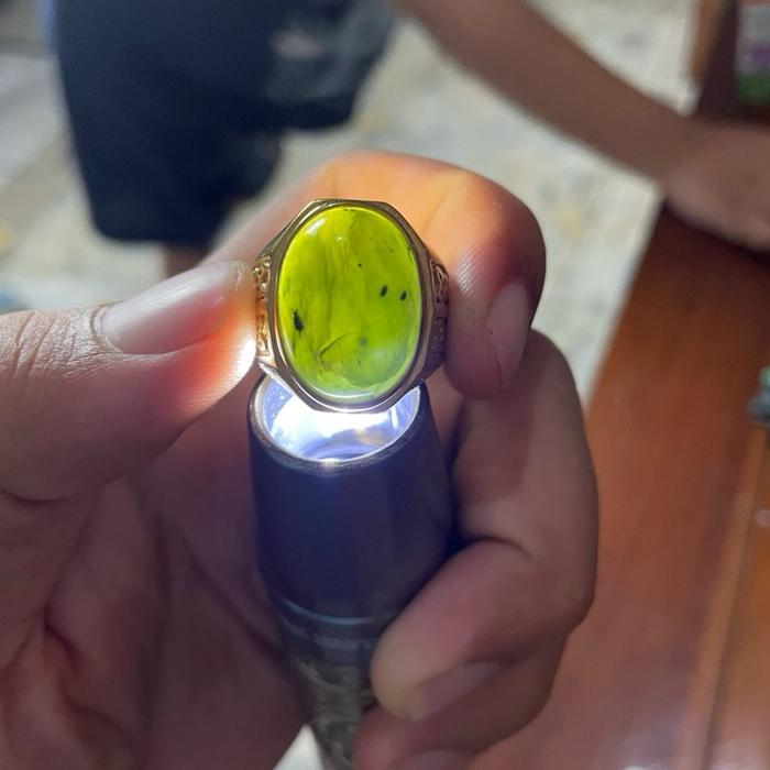 Batu akik giok Aceh natural jenis neprit