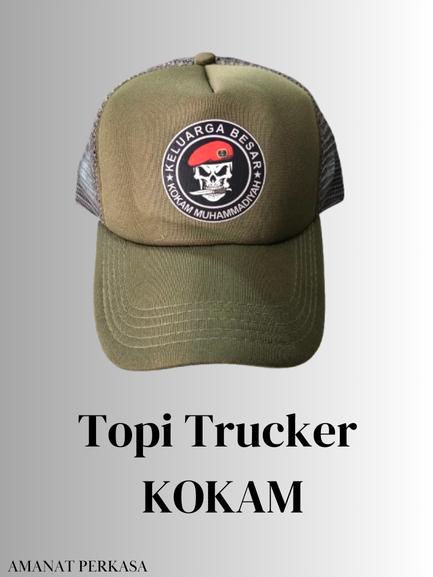 Amanat Perkasa-Topi Trucker Kokam Hijau Army