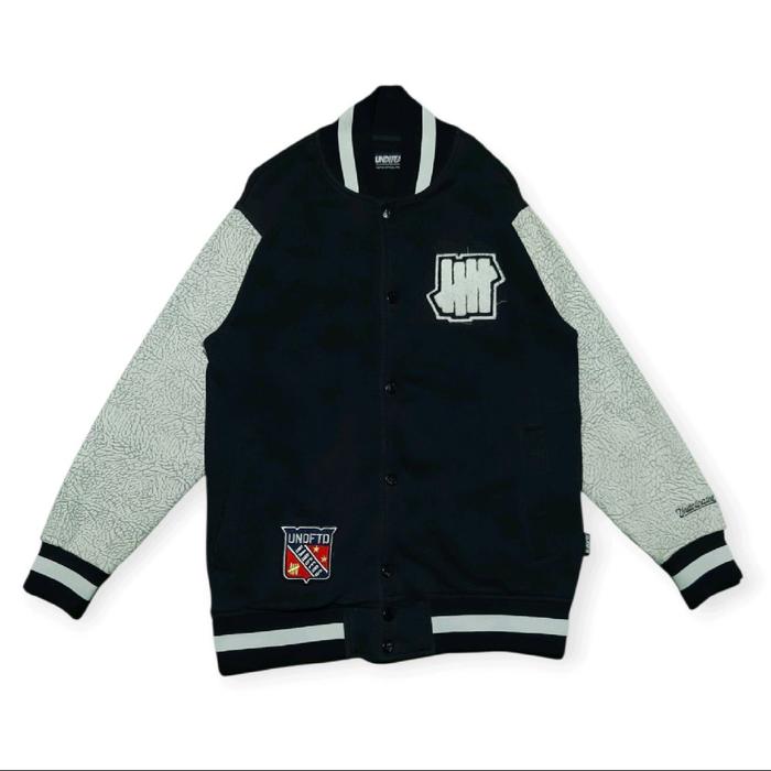 Undefeated Sweatshirt varsity jacket big logo