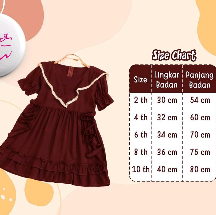 Dress seriesss anak by AZP