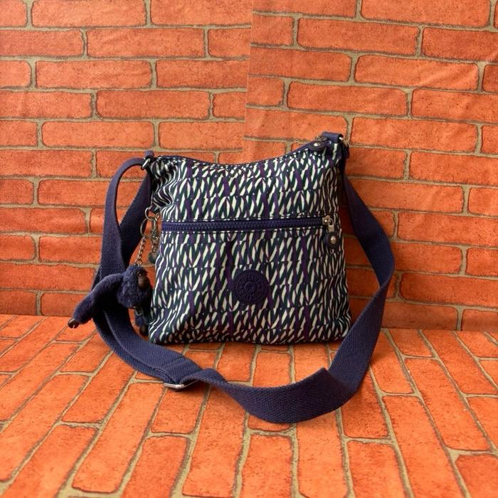 TAS SLING KIPLING WANITA NILON SECOND BRANDED PURPLE / TAS SELEMPANG KECIL WANITA KIPLING SECOND