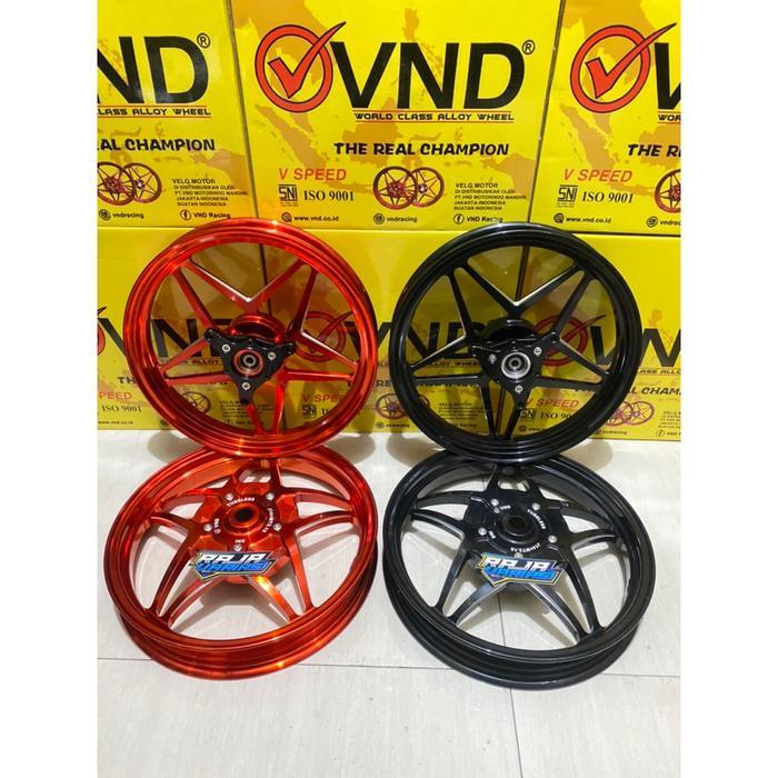Velg Vnd V Speed 1.85X14 2.15X14 Aerox Old/ Aerox New Connected Asli Vnd Velg Vnd V Speed Bintang Ae