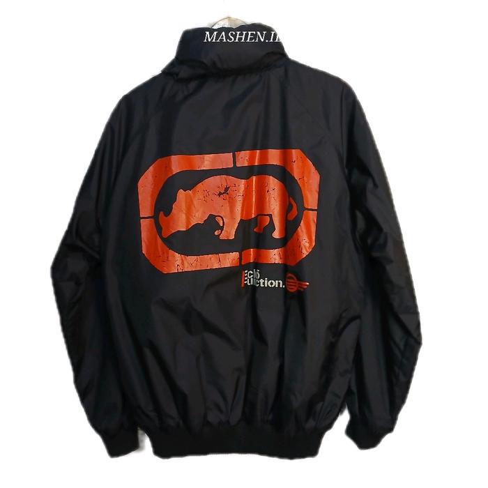 Jaket Outdoor Windbreaker Ecko Function Tapped Black Size L
