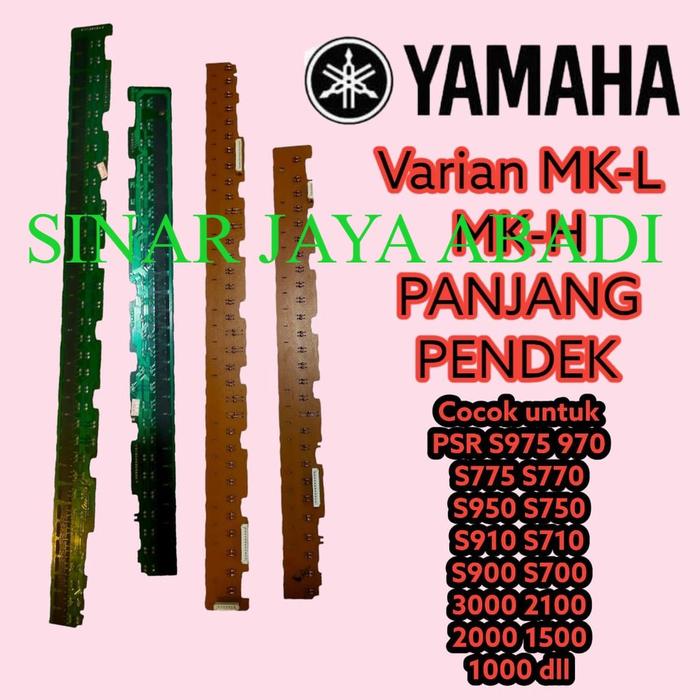 Terbaru PAPAN TUTS KEYBOARD YAMAHA BOARD PSR S970 950 910 750 975 775 770 710 3000