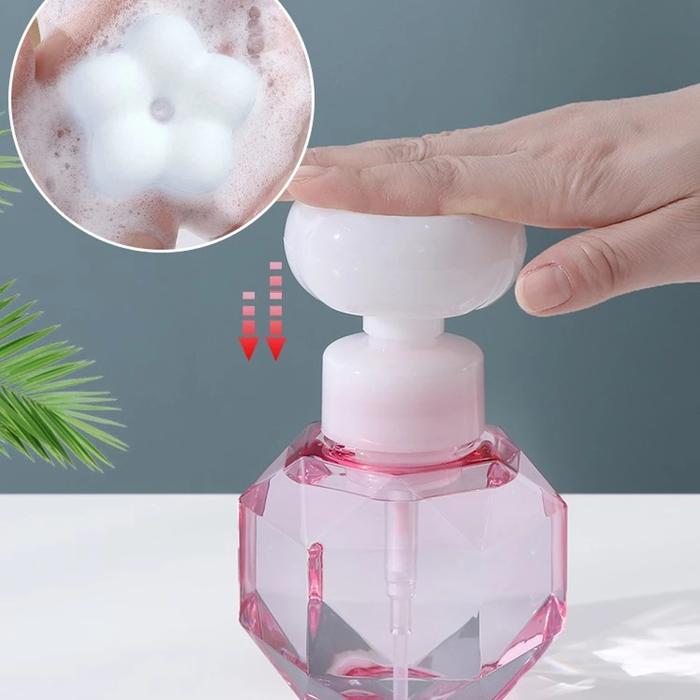 Terlaris, 300Ml Dispenser Sabun Cap Bunga Dispenser Sabun Cair Sabun
