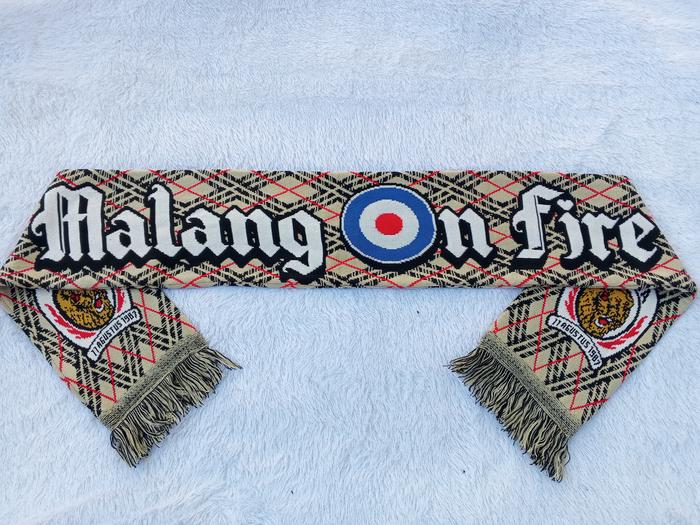 SYAL AREMA / SCARF AREMA / MALANG ON FIRE / AREMA