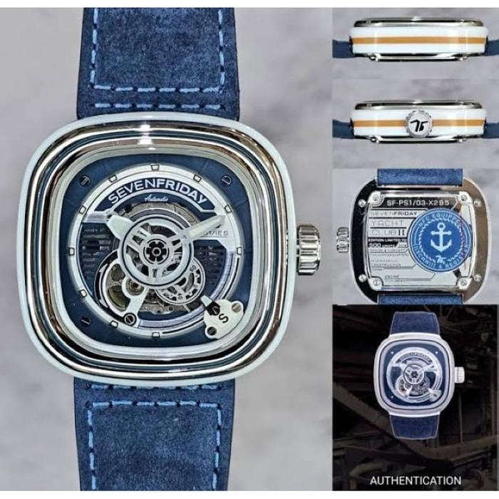 jam tangan pria SEVEN FRIDAY PS1/03,automatic,Premium include box