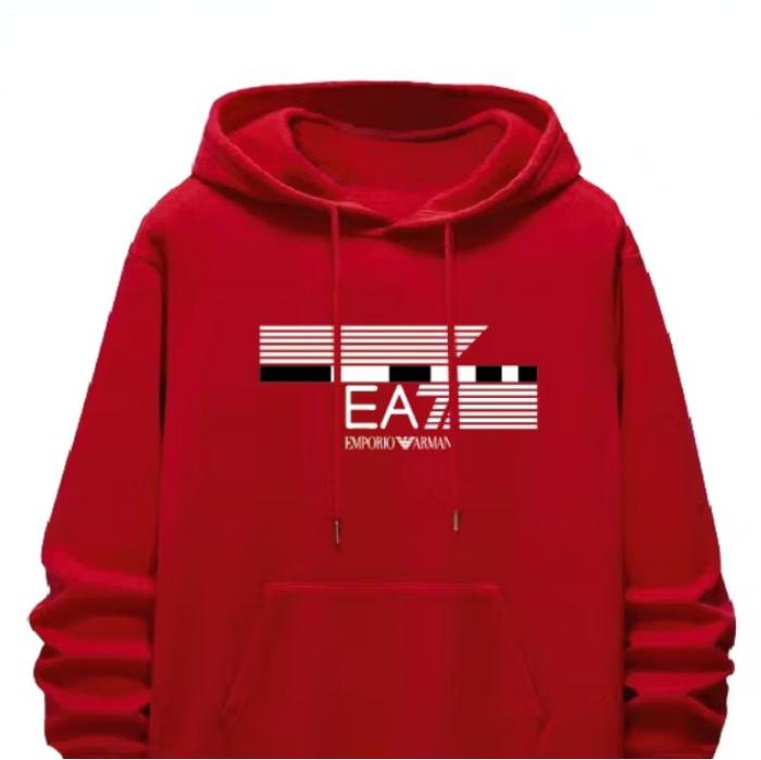 jaket hoodie EA7 armani pria best quality