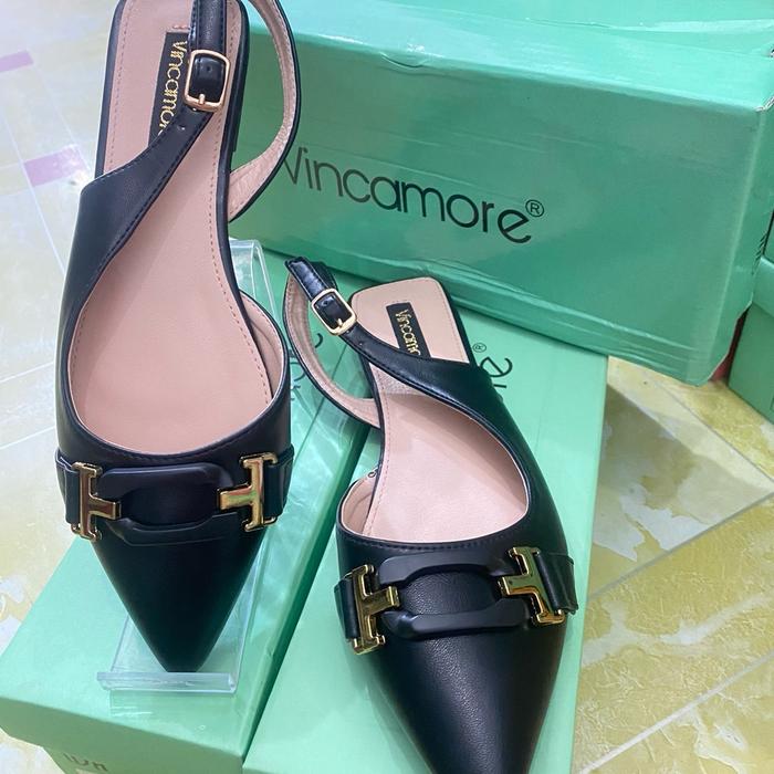 Panses flat vicemore tali belakang Wanita
