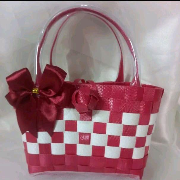 Tas Anyaman Cantik | Tas Unyil Mini | Tas Sovenir | Hampers Nikahan | Asul2 Lahiran | Hajatan