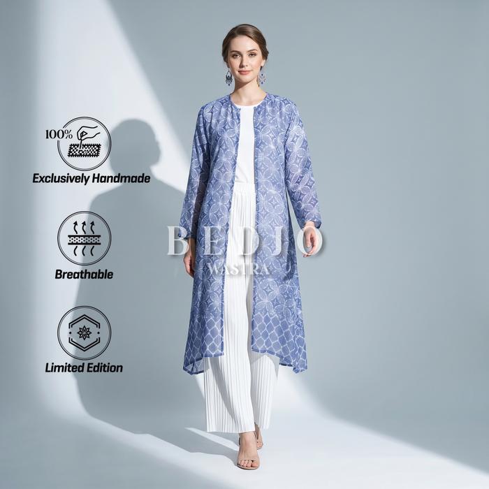 Long Outer Blezer Batik Modern Batik Premium