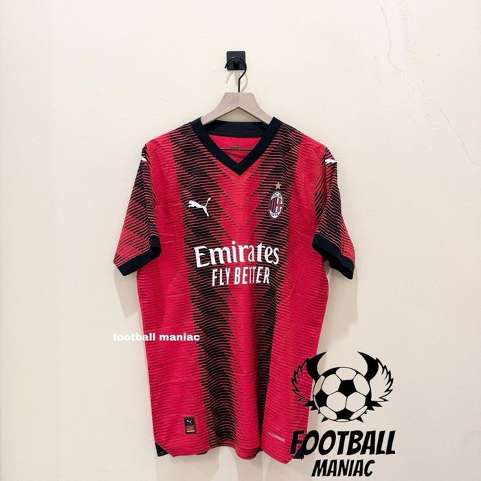 Jersey Original AC Milan Home 2023/2024 Authentic Ultraweave