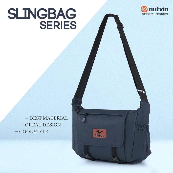 Tas SlingBag Selempang Pria TL 052 Navy Bag