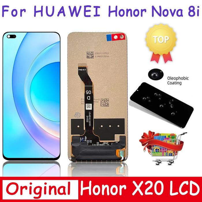 Original LCD Untuk Huawei Nova 8i Honor X20 LCD Touch Screen