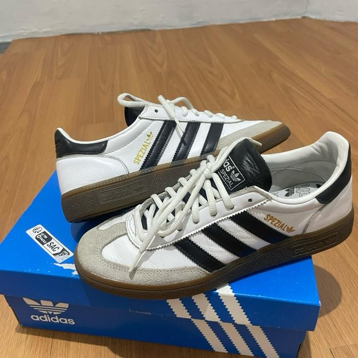 Adidas Spezial Leather Black White