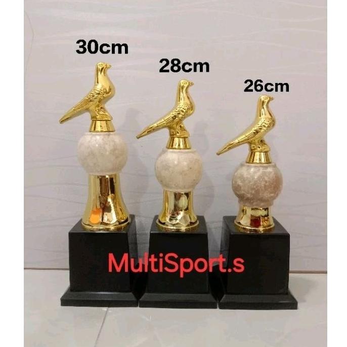 PIALA TROPHY LOMBA BURUNG MERPATI MARMER 1 PC