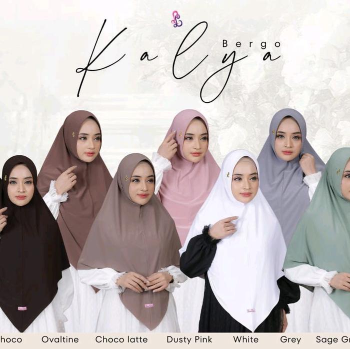 Hijab Jumbo terbaru Bergo Kalya Jumbo Linalivia terbaru