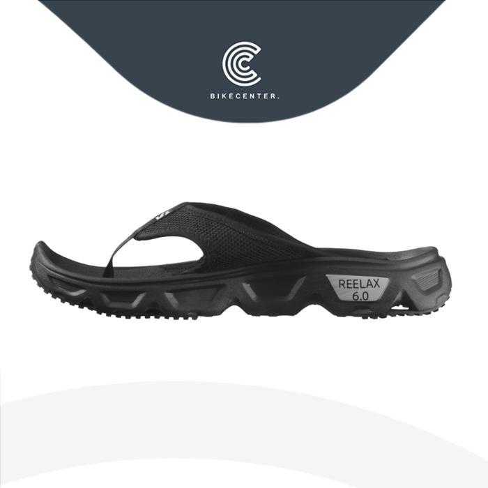 sale SALOMON - Shoes Reelax Break 6.0 Sendal Recovery - BLACK / BLACK / ALLOY