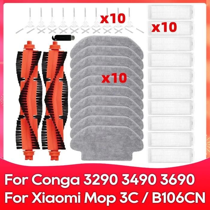 Fit For Xiaomi Mijia Robot Vacuum Mop 3C / B106CN / Conga 3290 / 3490