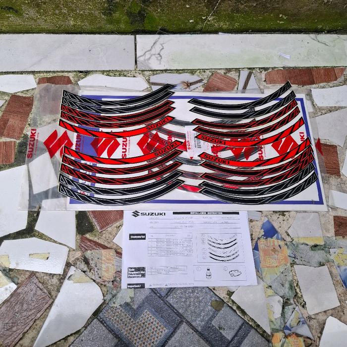 striping velg suzuki nex 2 pnp velg ring 14 suzuki original Motorcycle