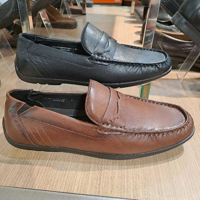 sepatu kerja mocasine pria watchout Pantofel Shoes