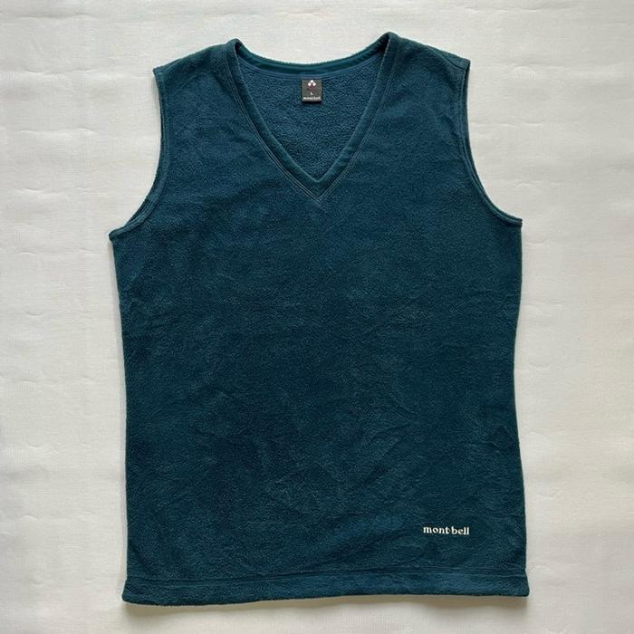 Montbell Climaplus 100 Pure Indigo Colorways Fleece Work Vest