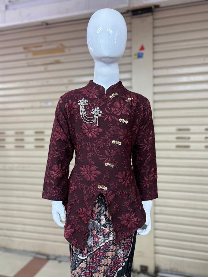 Set Kebaya Janggan Anak Modern/ Kebaya Janggan/ Tunik Janggan/ Kebaya Janggan Modern/