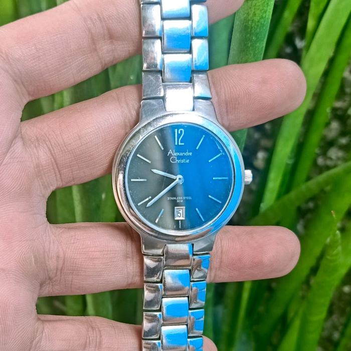 Jam Tangan Second Alexandre Christie Original