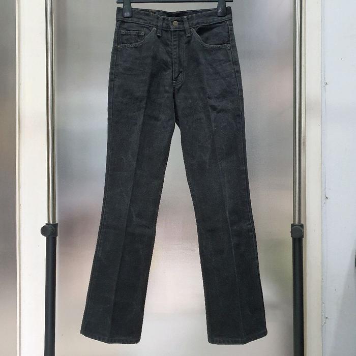 AK celana jeans hitam panjang wanita second preloved prelove bawahan cewek denim