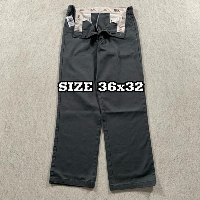 Celana Dickies 874 Original Fit size 36x32 / Dickies Double knee / Dickies 873 / Dickies Genuine / D