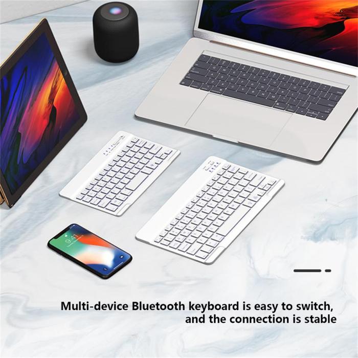 For IPad Keyboard Backlit Wireless Keyboard -compatible For Samsung