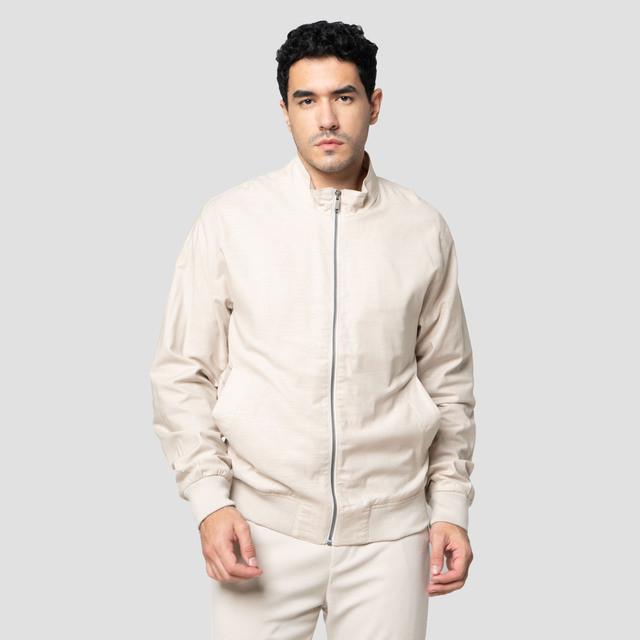 Cole Woven Linen Look Slub Jaket Pria 123181272 By Matahari