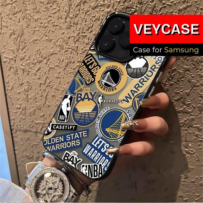 Case Samsung A56 55 54 5G A35 A36 A72 A15 A51 A06 Hard Case NBA Golden State Warrior