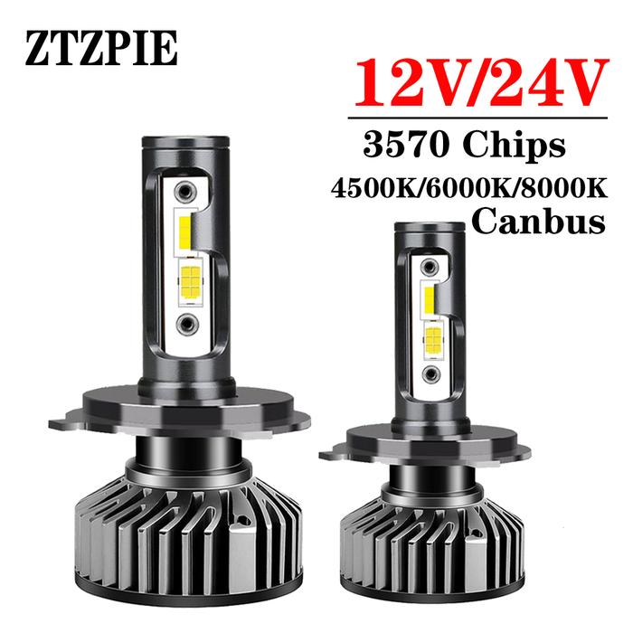 ZTZPIE 4500K 6000K 8000K HB3 HB4 9005 9006 H1 H7 H4 H11 9012 Bulb