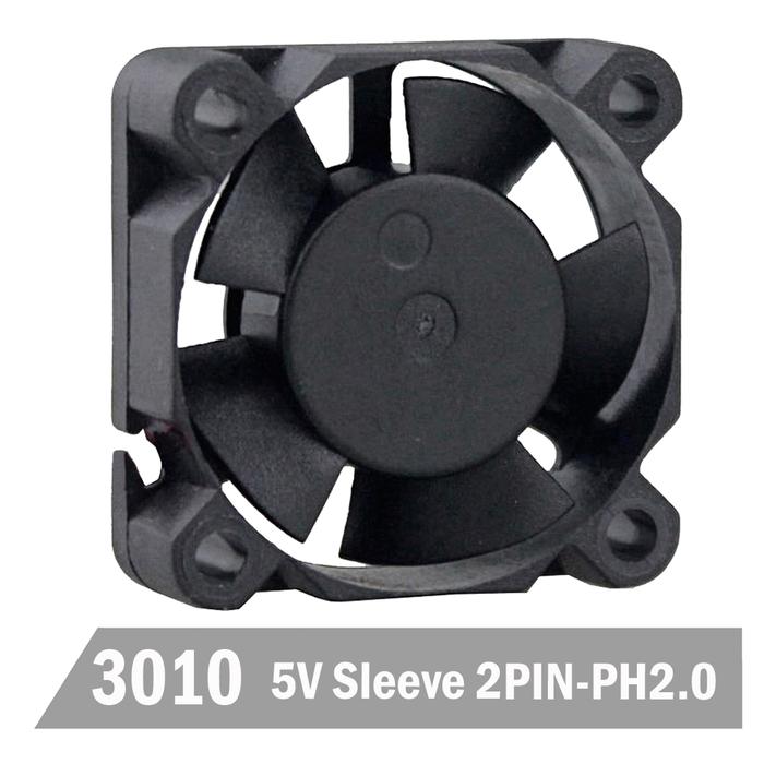 10PCS Gdstime 3010 3cm 30mm 30x30x10mm 2Pin 5V DC Micro Heatsink Cooling Fan