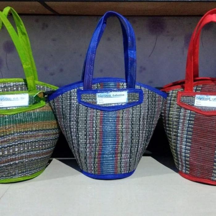 Tas Hajatan Tenun Tikar (Muat Gula 5Kg) / Tas Hajatan