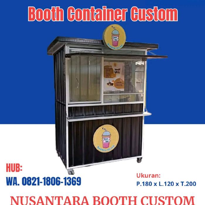 booth container jualan Booth Container Custom UMKM Murah Booth Container Cafe Mini Siap Pakai Booth