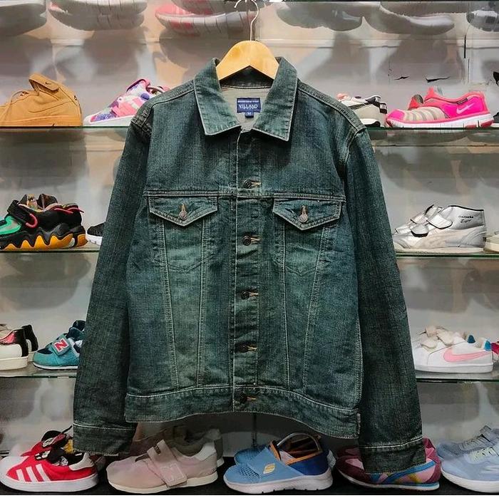 JAKET JEANS VILLAND DENIM BIRU PRIA
