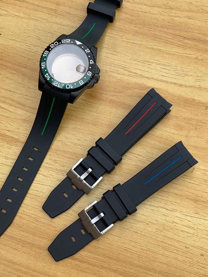 Strap Tali Jam Tangan Curve 20Mm Seikomod List Bagian Atas