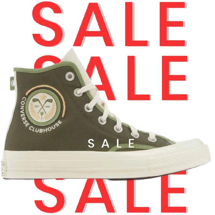 Sepatu Sneakers CONVERSE Chuck 70 Hi clubhouse grassy A03439C ORIGINAL 100% LEGIT BARANG RESMI!!!