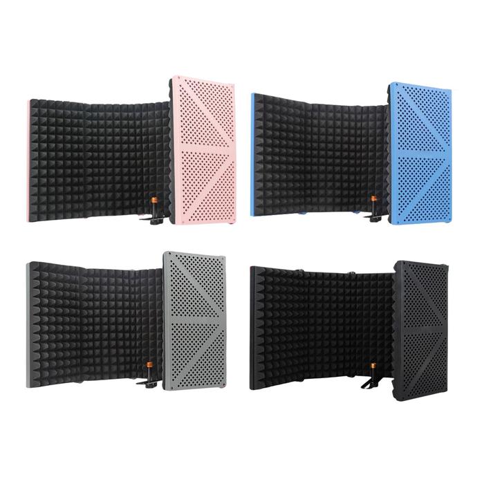 Mic Isolation Studio Recording Foldable Microphone for